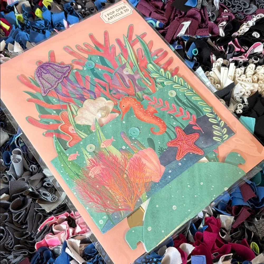 🆕Papyrus ‘Under The Sea’ Pop Up Greeting Card